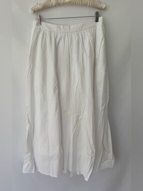 Commense - White Maxi Skirt